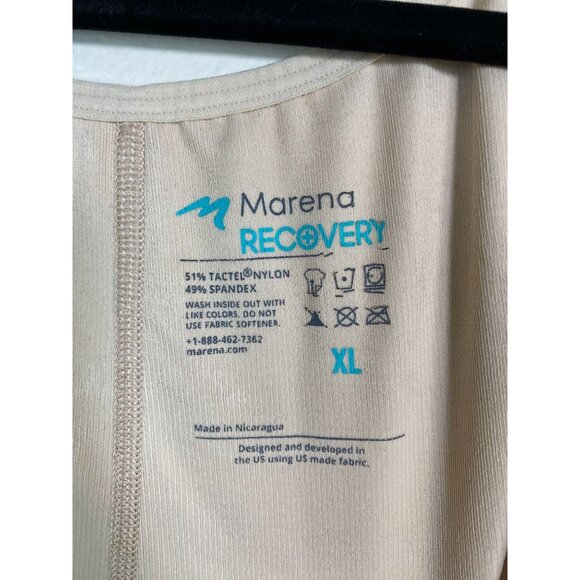 Marena Recovery Beige Compression Bodysuit Size XL Post SurgeryThigh length - Picture 3 of 15
